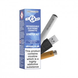 OK Vape Essentials Tobacco Rechargeable Starter Kit ECIGS STARTER KITS